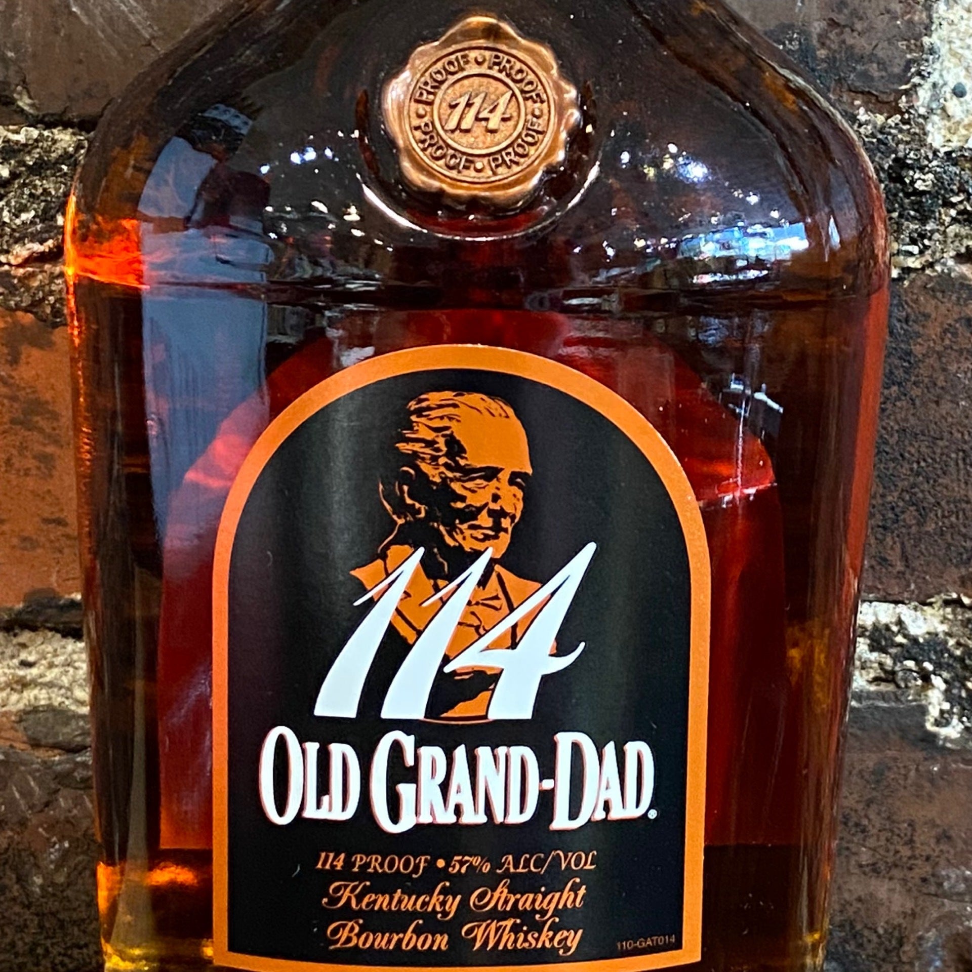超貴重なウイスキーオールドグランダッド114 - ウイスキー